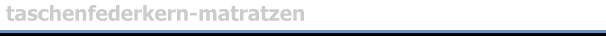 taschenfederkern-matratzen